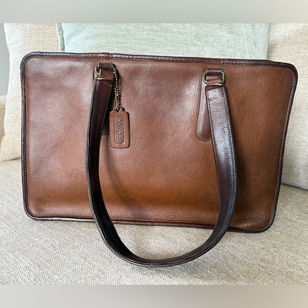 Vintage Coach Marketing Tote